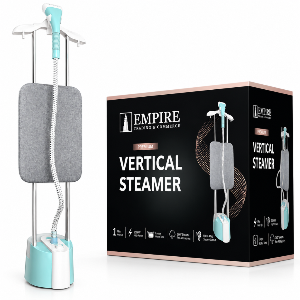 Vertical Garment Steamer for Clothes – 2000W Standing Clothes Steamer